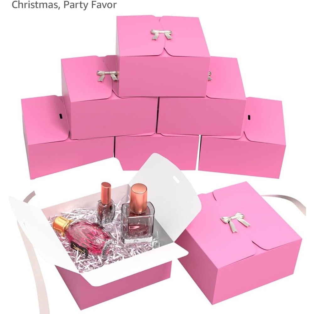 NIB NWT pink gift boxes - Picture 4 of 7